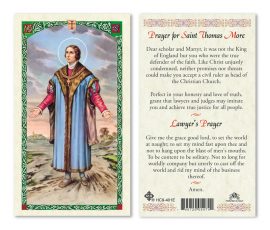 hc9-401e St. Thomas More Holy Cards