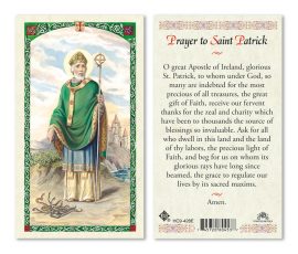 hc9-428e St. Patrick Holy Cards