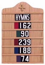 hymn board