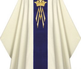 Marian chasuble