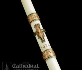 Cross of St. Francis Paschal Candle