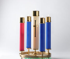 Advent Candle Shells