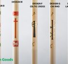 Refillable Paschal Candles
