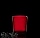 Ruby Votive Glass