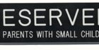 Reserve Sign