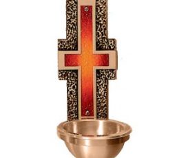 2529-83B Holy Water Font