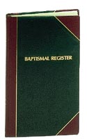 103 Baptism Register