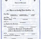 Bilingual Confirmation Certificate