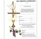 Full Communion Certificate