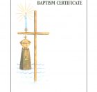 Baptism Blank Certificate