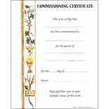 Commissioning Certificate