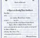 Bilingual Marriage Certificate