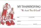 Thanksgiving Envelopes