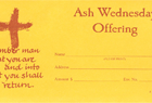 Ash Wednesday Envelopes
