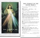 Divine Mercy Holy Cards