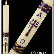 Gloria Purple Paschal Candle