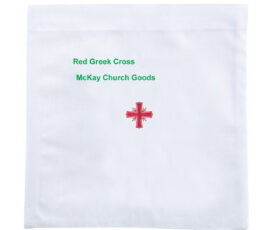 Red Greek Cross Design