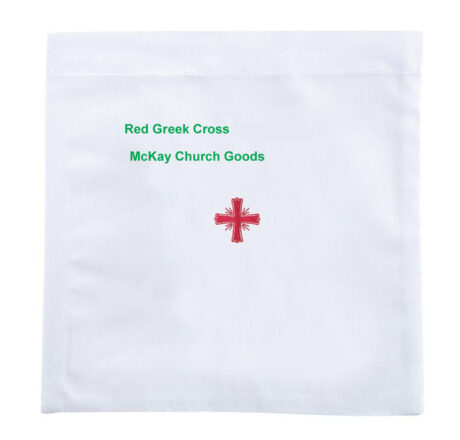 Red Greek Cross Design