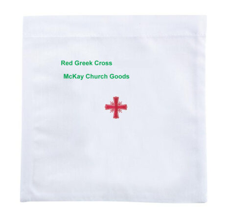 Red Greek Cross Design