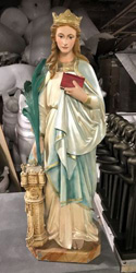 Saint Barbara Statue