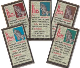 Spanish Holy Cards
