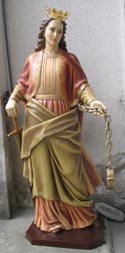 St. Dymphna Statue