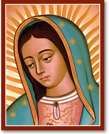 Face of Guadalupe Icon