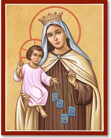Our Lady of Mt. Carmel Icon