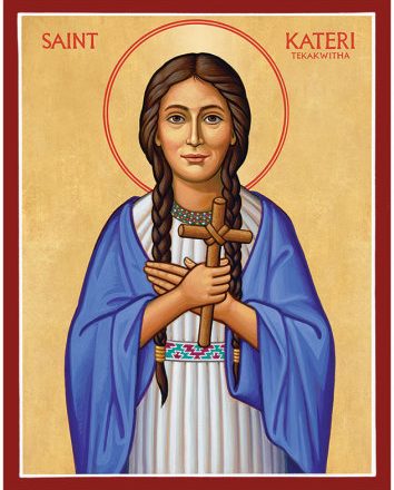St. Kateri Icon