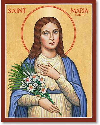 St. Maria Goretti Icon