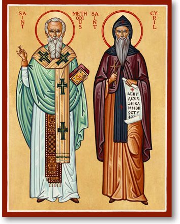 Ss Cyril & Methodius Icon