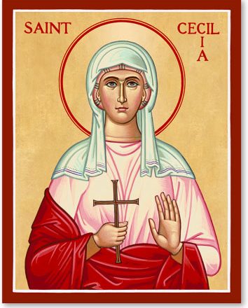 St. Cecilia Icon
