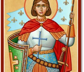 St. Joan of Arc Icon