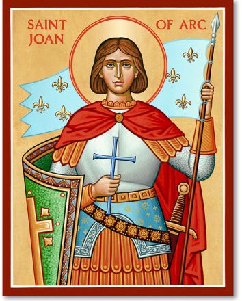 St. Joan of Arc Icon