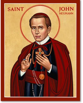 St. John Neumann Icon