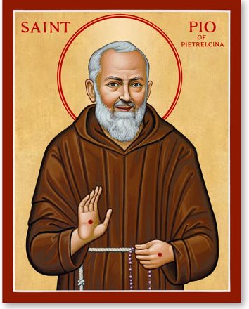 St. Pio Icon