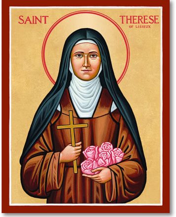 St Therese of Lisieux icon