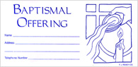 Baptism Offering Envelopes