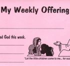 Weekly Offering Envelopes