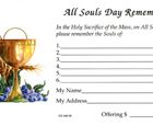 All Souls Day Envelopes