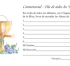 Spanish All Souls Day Envelopes