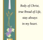 Communion Holy Card