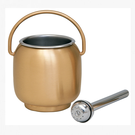 K388 Holy Water Pot and Sprinkler