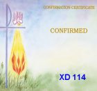 Confirmation Certificate