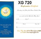 Seven Gifts Confirmation Certificate