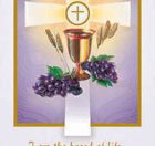 Communion Holy Card