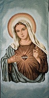 Sacred Heart of Mary Banner