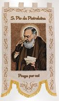 St. Padre Pio Banner