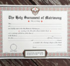 Marriage Certificate