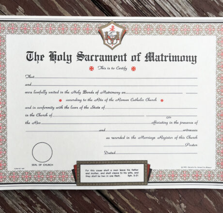 Marriage Certificate